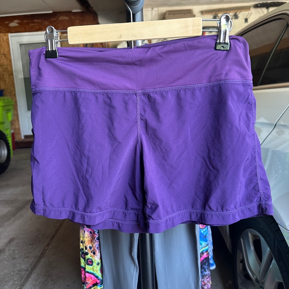 Lululemon Purple Shorts Size 6